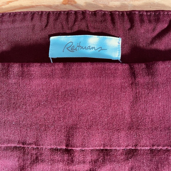 Reitman’s wine stretch skirt Sz 20 - Picture 5 of 5